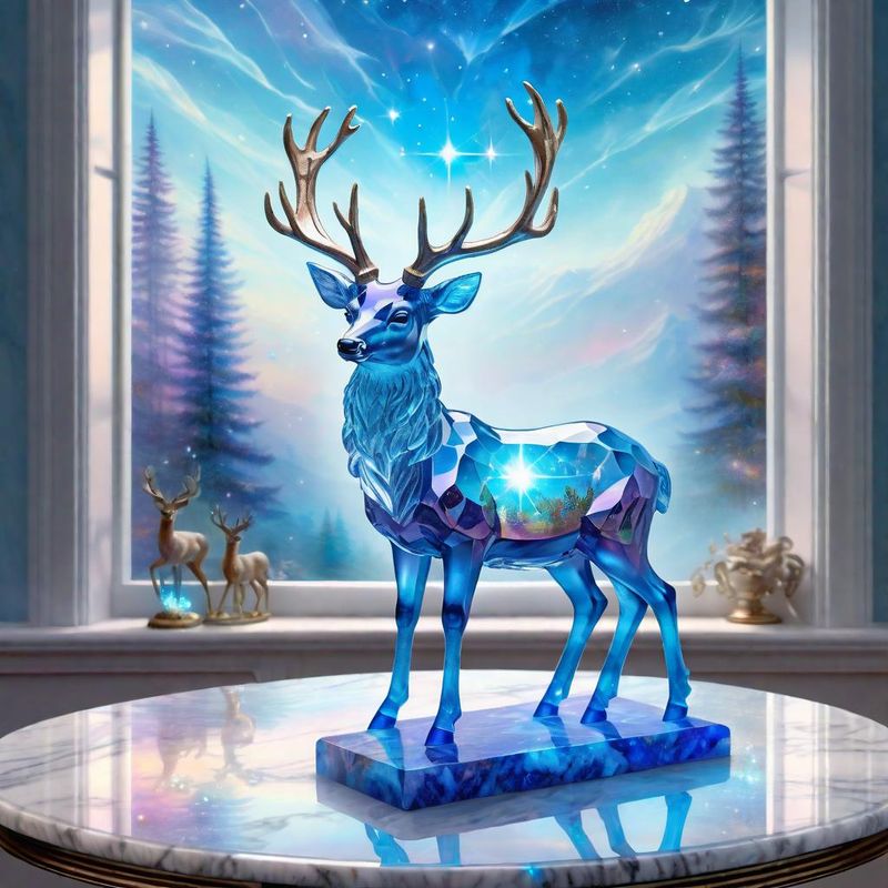 A Crystal deer on a Marbel Tablet 2.jpg
