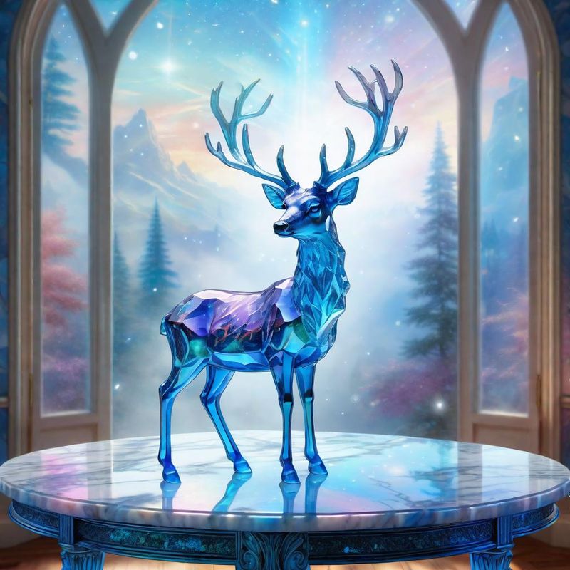 A Crystal deer on a Marbel Tablet 1.jpg
