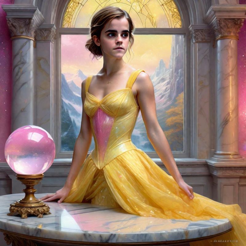 Emma Watson Standing on a Marble Top Table 5.jpg