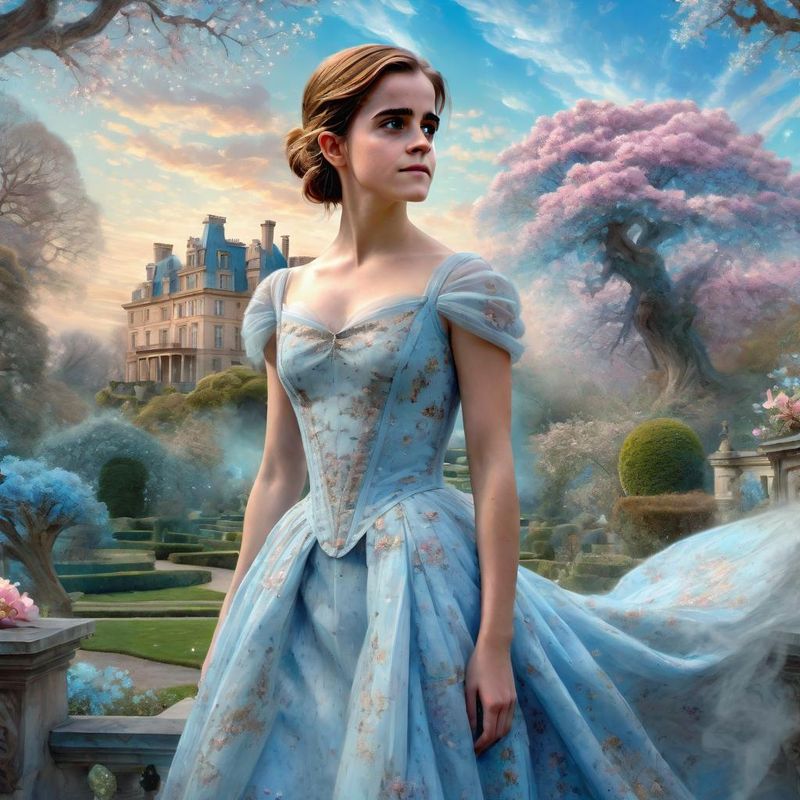 Emma Watson Standing on a 18 century Palace garden 2.jpg