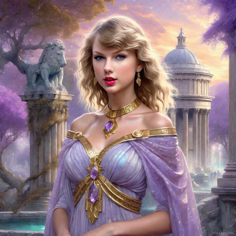 Taylor Swift in a Roman stole in a Roman Fantasy World 5.jpg