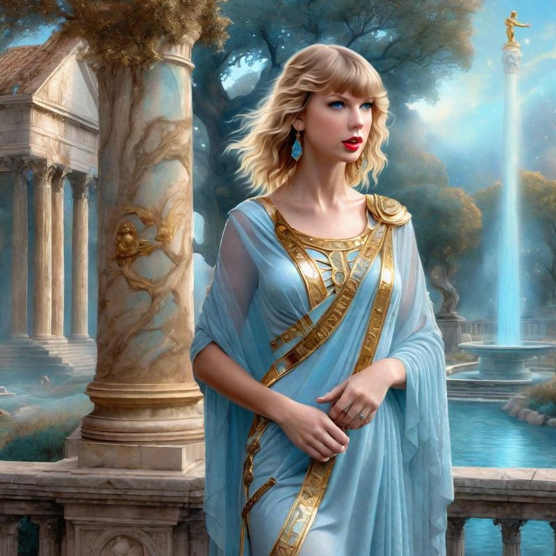 Taylor Swift in a Roman stole in a Roman Fantasy World 3.jpg