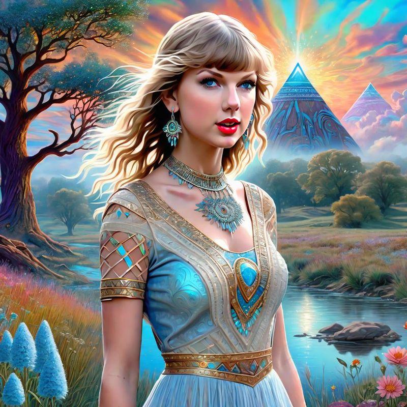 Taylor Swift as an Indian Sqauw on the Prairie 1.jpg
