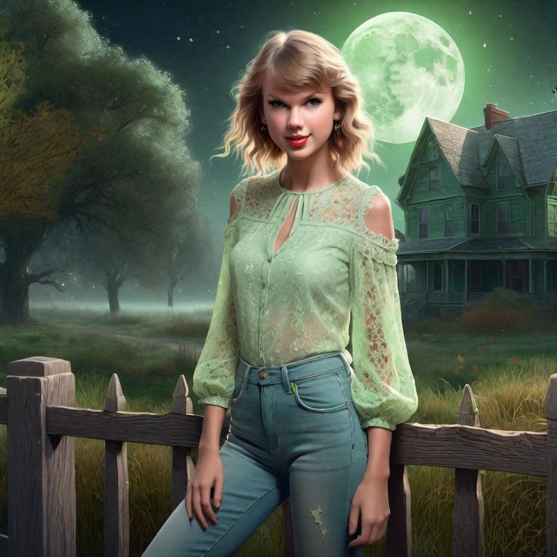 Taylor Swift in the Moonlight by an old House 1.jpg