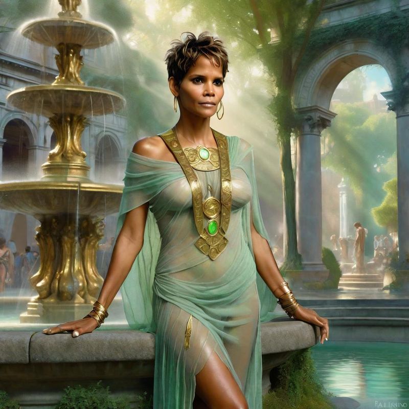 Halle Berry in a Roman Tunic in a Roman Fantasy World 4.jpg