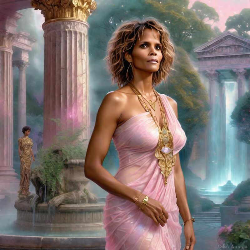 Halle Berry in a Roman stole in a Roman Fantasy World 3.jpg