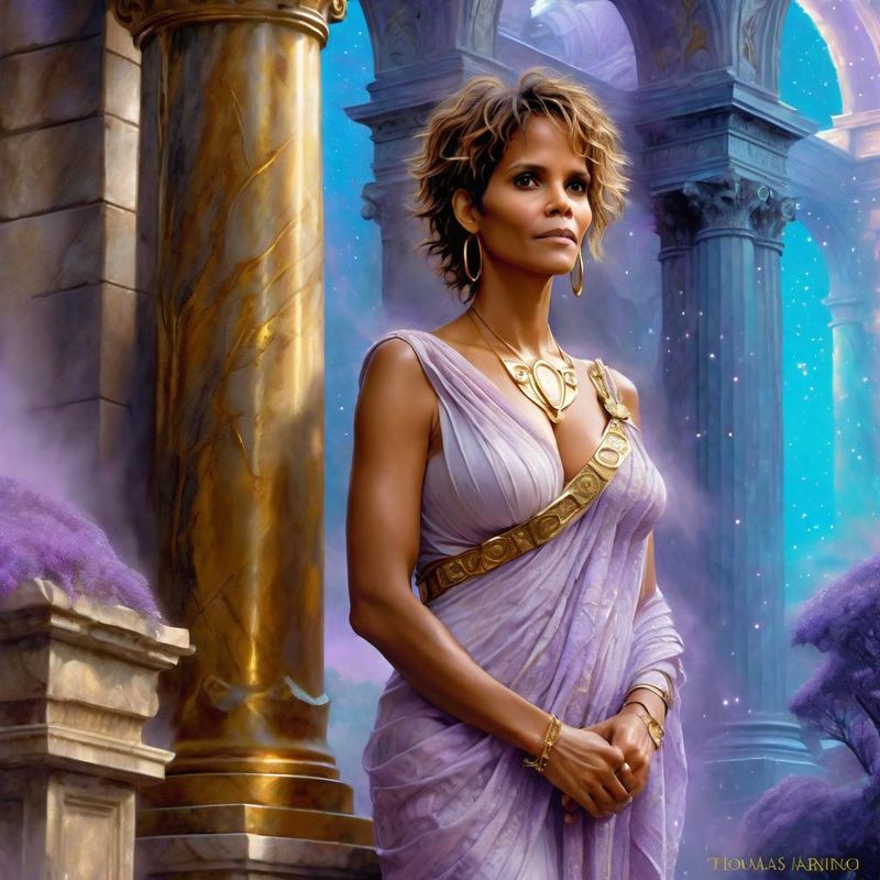 Halle Berry in a Roman stole in a Roman Fantasy World 1.jpg