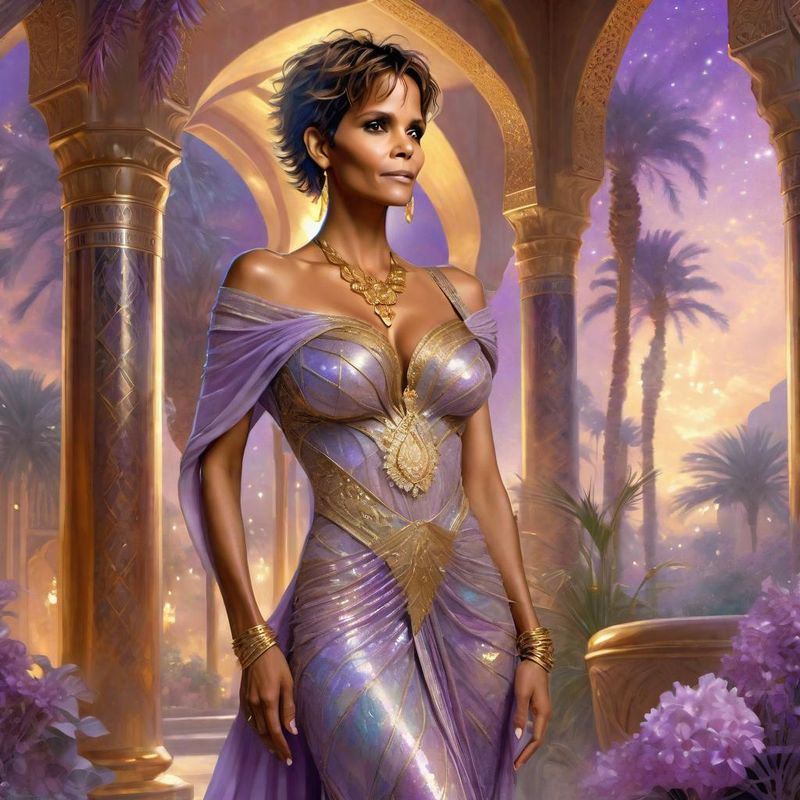 Halle Berry as Arabian princess in an arabic palace in a Fantasy World 2.jpg