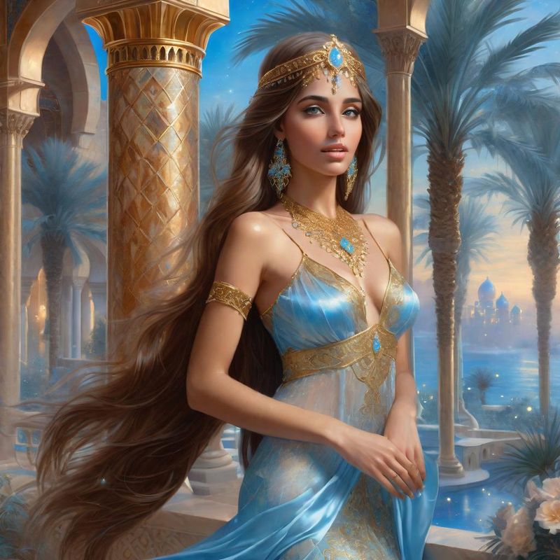 Young Sensual Women as Arabian princess in an arabic palace in a Fantasy World 5.jpg