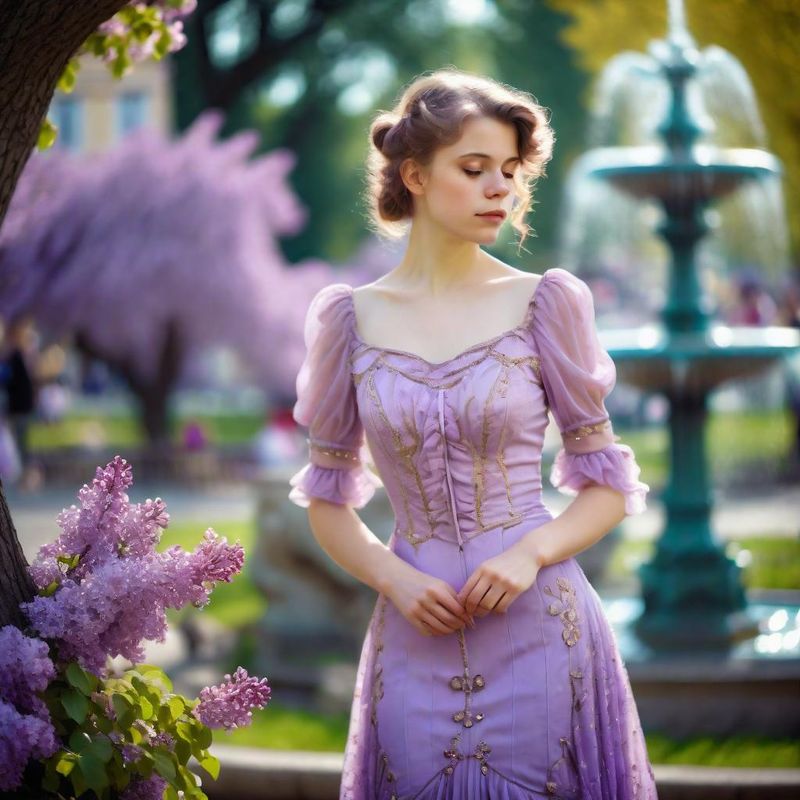 Young Women in a Belle poque dress in a Belle poque fantasy world 6.jpg