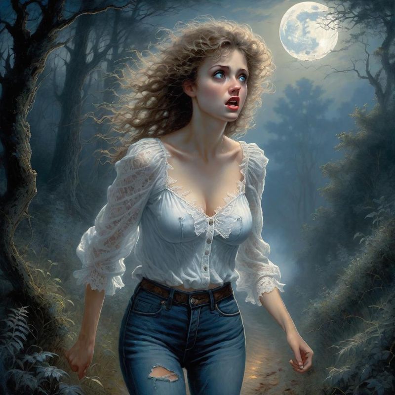 A young frightened woman fleeing through a dark mysterious forest 3.jpg