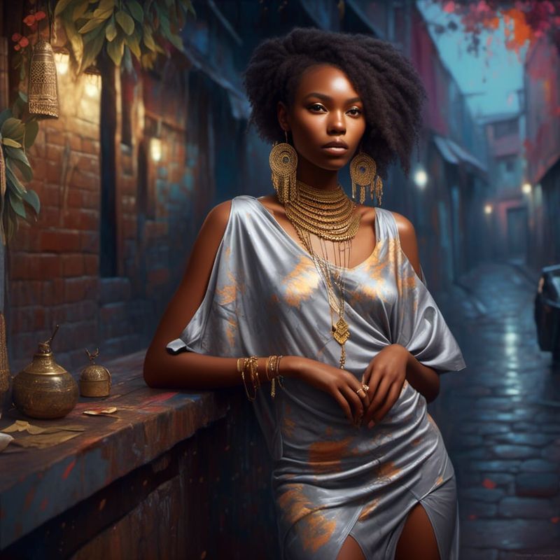 Young African Women in a Dark Alley 1.jpg