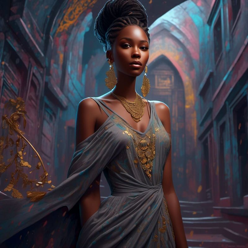 Young African Women in a Dark Alley 3.jpg