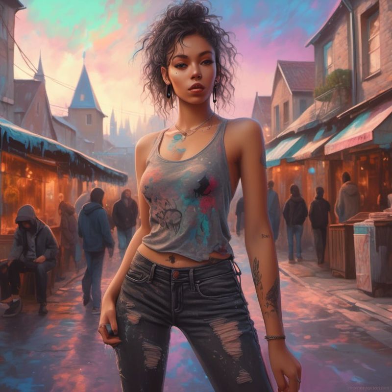 Young Women on a Marketplace 1.jpg