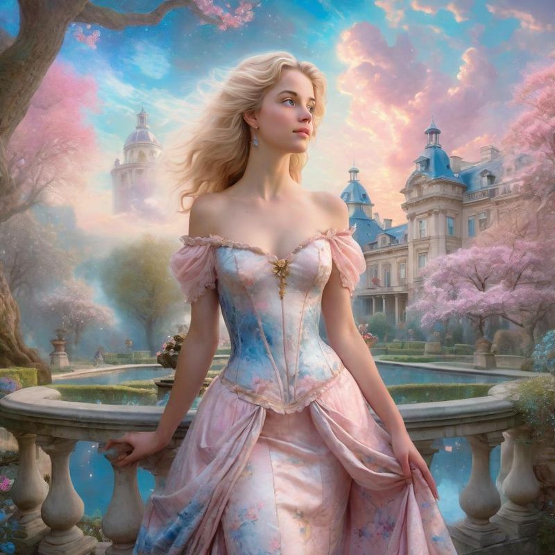 Young Sensual women Standing on a 18 century Palace garden 4.jpg