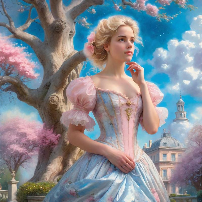 Young Sensual women Standing on a 18 century Palace garden 2.jpg