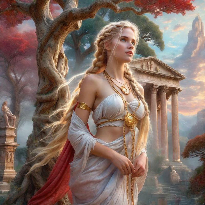 Young Sensual Women in a Roman stole in a Roman Fantasy World 1.jpg