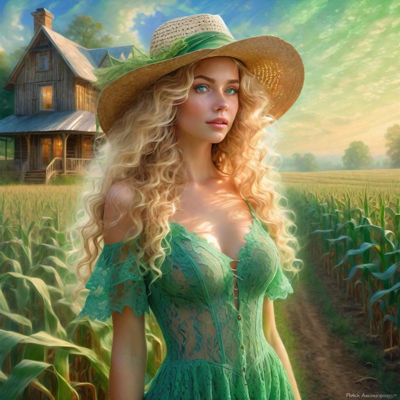 Young Sensual Women in a Corn field 3.jpg