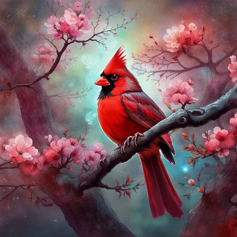Red Cardinal on a branch 2.jpg