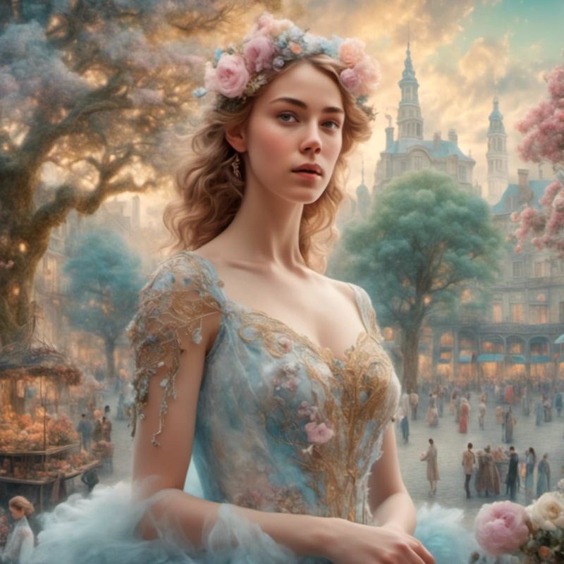 Young sensual Women Standing on a 18 century marketplace 5.jpg