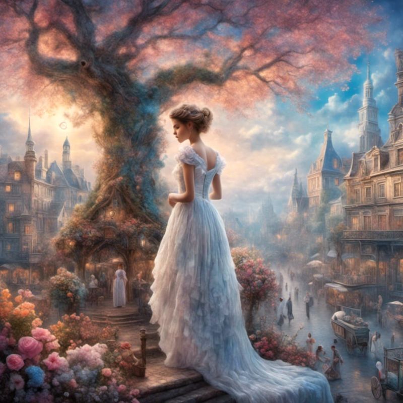 Young sensual Women Standing on a 18 century marketplace 4.jpg