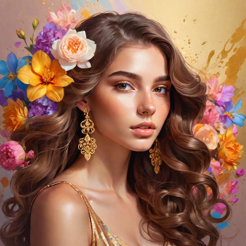 Young Sensual Women with brown Hair, Portret 4.jpg