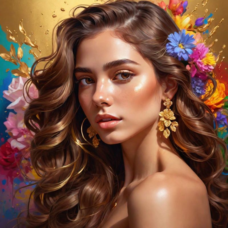 Young Sensual Women with brown Hair, Portret 1.jpg