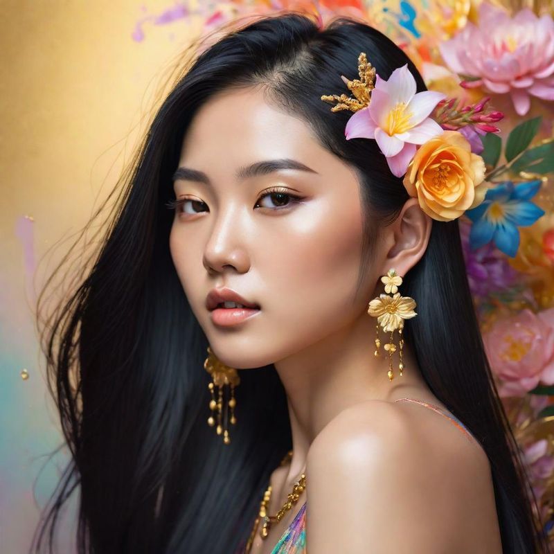 Young Sensual Asian Women with Long smooth black Hair, Portret 2.jpg