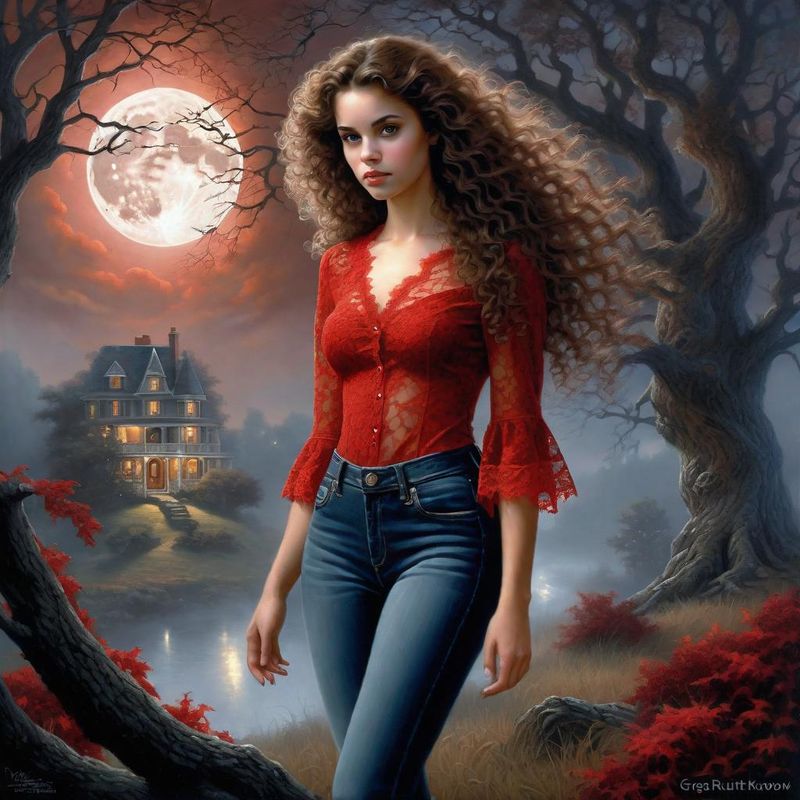 Young Beautiful Women in a mystic World 3.jpg