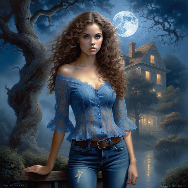 Young Beautiful Women in a mystic World 1.jpg