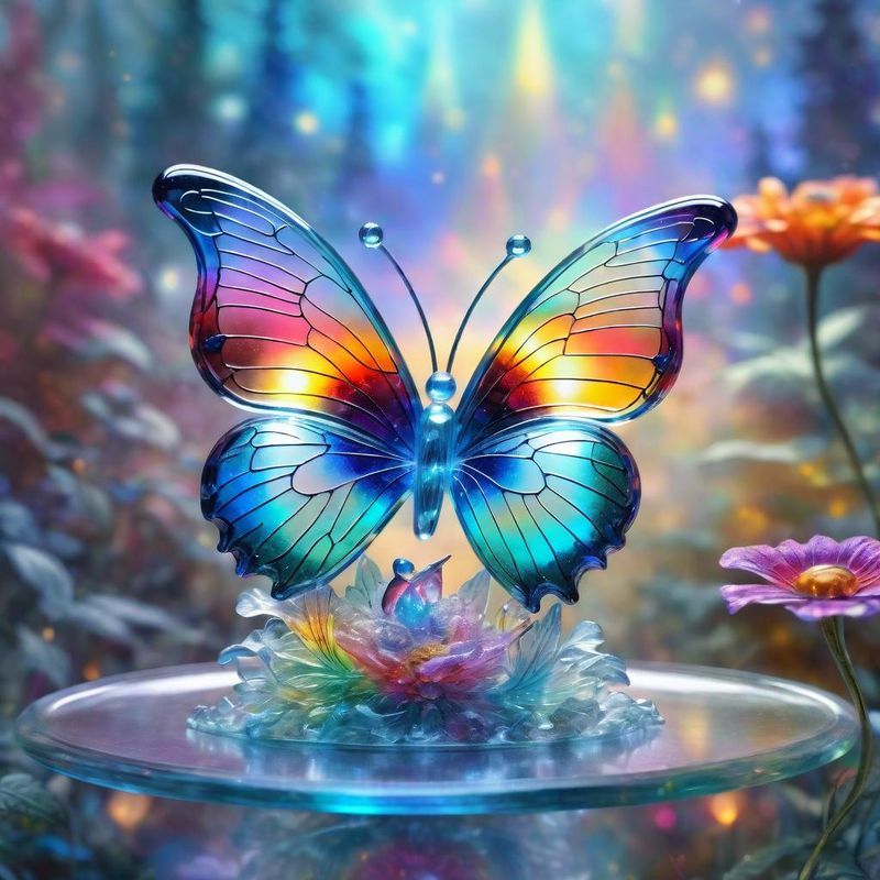 Colorful glass butterfly in Venisian glass 3.jpg