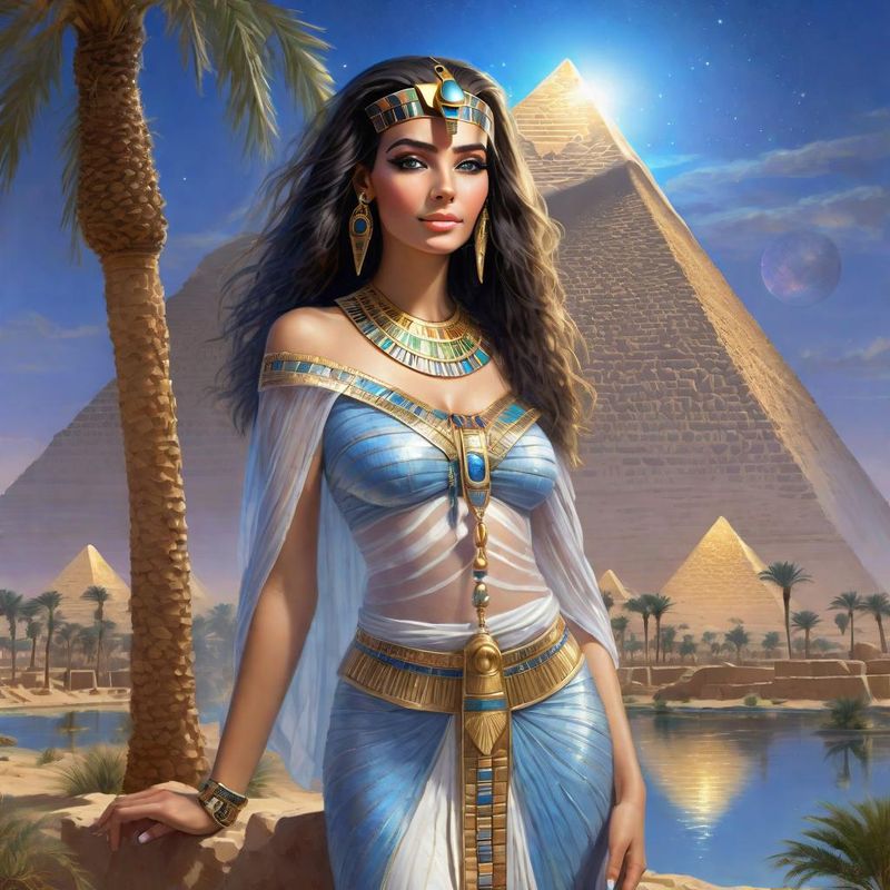 Young Woman in Egyptian Costume in Ancient Egypt 7.jpg