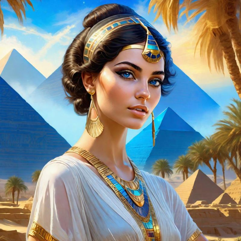 Young Woman in Egyptian Costume in Ancient Egypt 6.jpg