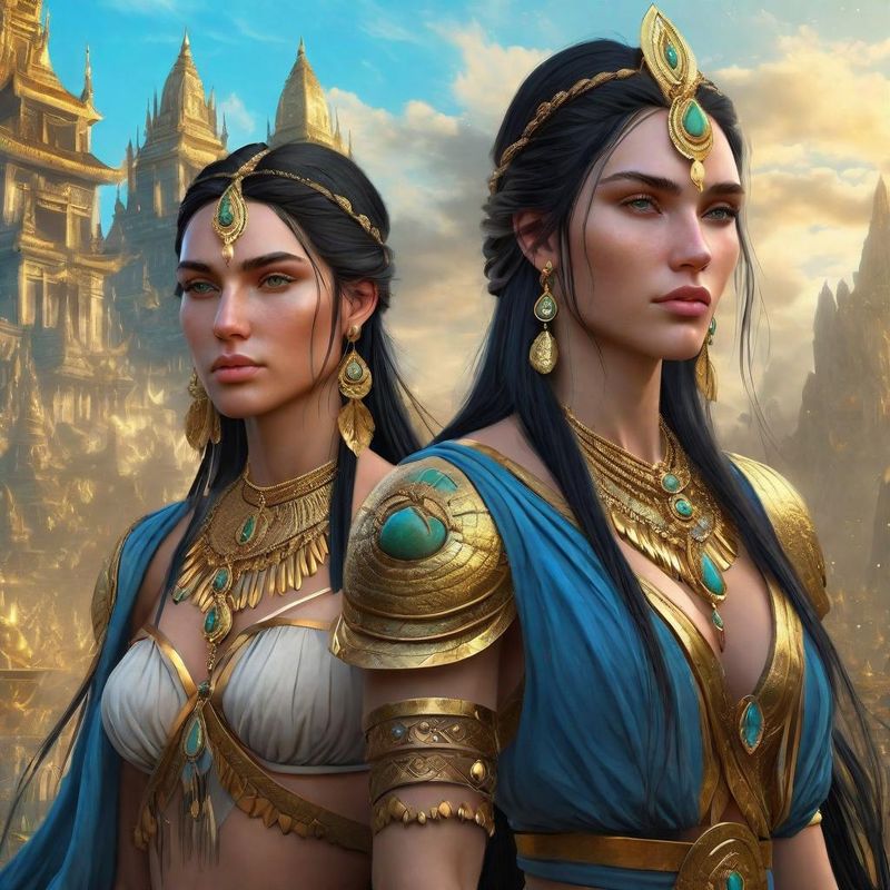 Young Beautiful Amazone in a Fantasy World 3.jpg