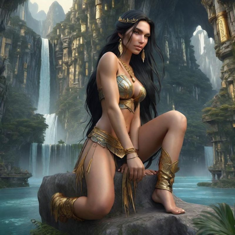 Young Beautiful Amazone in a Fantasy World 5.jpg
