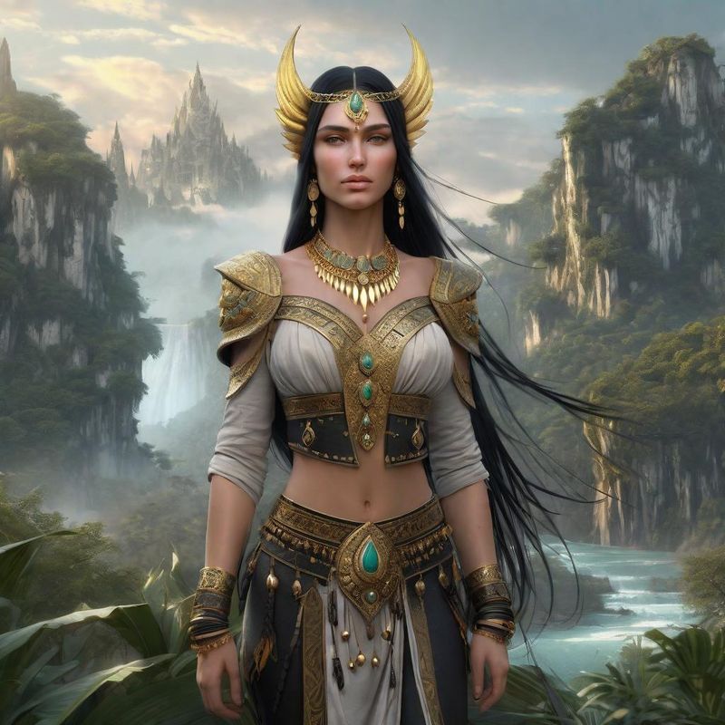 Young Beautiful Amazone in a Fantasy World 6.jpg