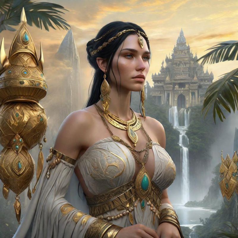 Young Beautiful Amazone in a Fantasy World 7.jpg