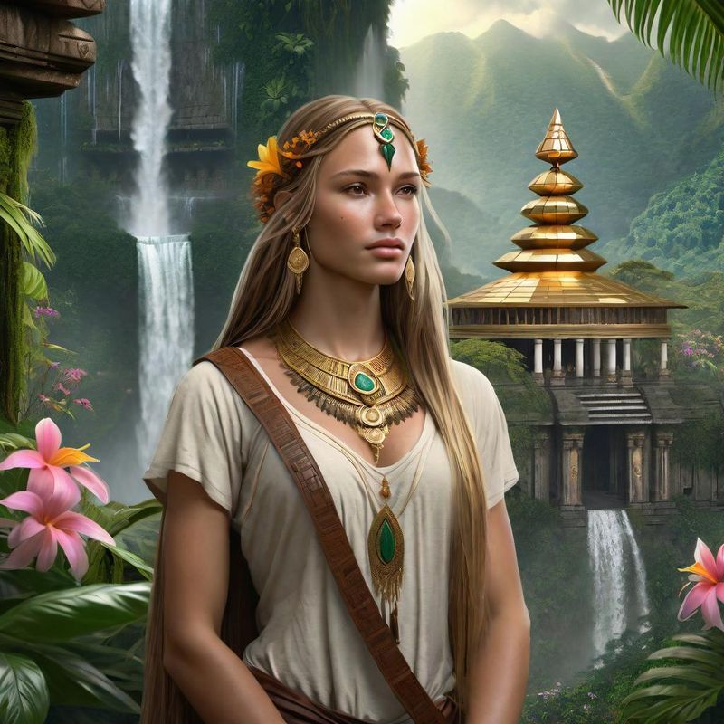 Young Beautiful Amazone in the Rainforest 2.jpg