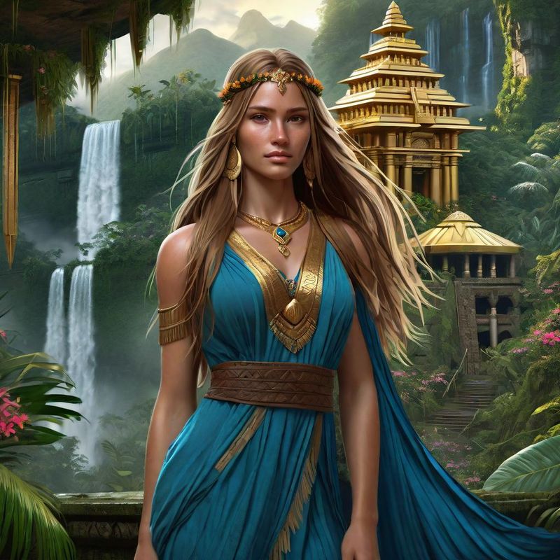 Young Beautiful Amazone in the Rainforest 4.jpg