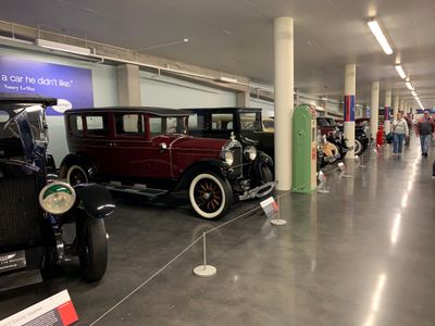 Lucky's Garage. At its peak, the LeMay Collection consisted of more than 3,000 vehicles and thousands of artifacts. (5320)