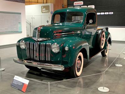 1946 Ford Pickup, donated to the museum from the Harold and Nancy LeMay Collection (5464)