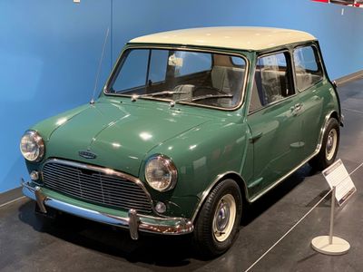 1967 Austin Mini Cooper S Mk1. The Cooper S Mk I won acclaim with Monte Carlo Rally victories in 1964, 1965 and 1967.  (5270)