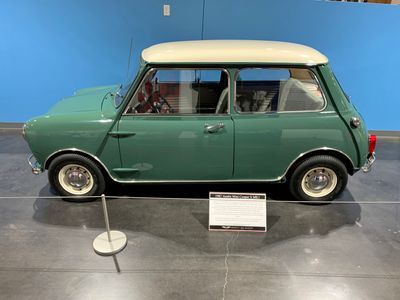 1967 Austin Mini Cooper S Mk1. In 1999, experts chose the Mini as the 2nd most influential car, after the Ford Model T. (5271)