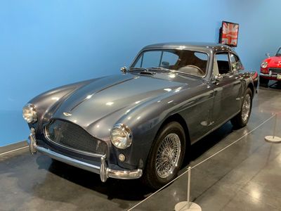 1959 Aston Martin DB Mk III Saloon. James Bond drove a DB Mk III in Ian Fleming's Goldfinger novel, but a DB5 in movie. (5283)