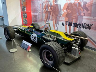 1965 Lotus 35. This particular car raced in F2 in 1965 and 1966. It was upgraded and raced in the Tasman series in 1967. (5291)