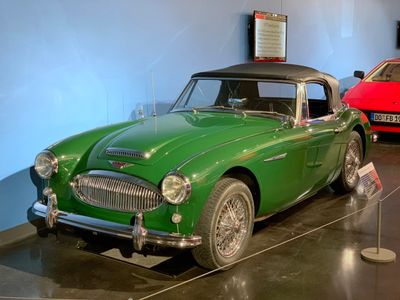1964 Austin Healey 3000 Mk III BJ8. The 3000 Mk III was produced until the manufacture of Austin Healeys ended in 1967. (5303)