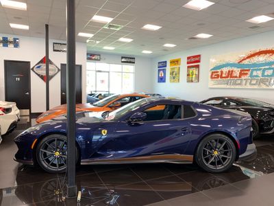 2021 Ferrari 812 GTS, Blu Nettuno, $749,995 (5908)