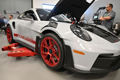 2023 Porsche 911 GT3 RS at Porsche Club of America's Tech Tactics East, Porsche Training Center, Easton, PA (DSC_1729)