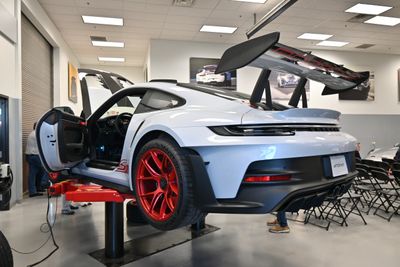 2023 Porsche 911 GT3 RS at Porsche Club of America's Tech Tactics East, Porsche Training Center, Easton, PA (DSC_1742)