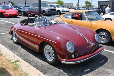 1957 Porsche 356A Speedster in Polyantha Red ... Chronological by model year starting here (DSC_1791)